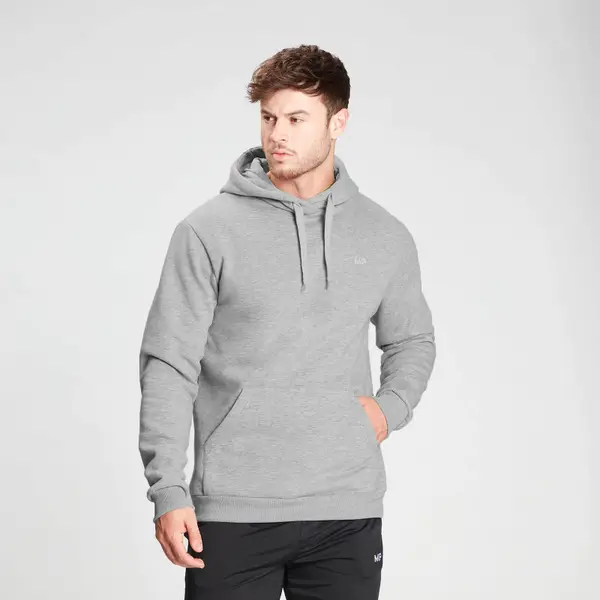 MP Men's Essentials Hoodie - Classic Grey Marl 1 MP Men's Essentials Hoodie - Classic Grey Marl