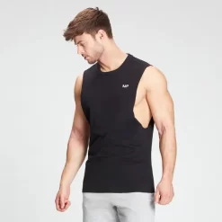 MP Men's Essentials Drop Armhole Tank - Zwart -Beste Sportkleding 12302919 1544853132373603