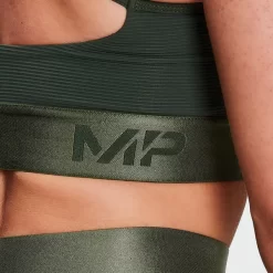 MP Adapt Getextureerde Sportbeha - Donkergroen -Beste Sportkleding 12639897 1034837120251897