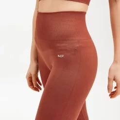 MP Women's Shape Seamless Ultra Leggings - Burnt Red -Beste Sportkleding 12645122 9844822262625951