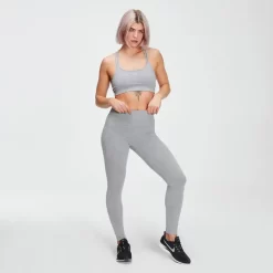 MP Women's Outline Graphic Leggings - Grey Marl -Beste Sportkleding 12651343 4864836777908733