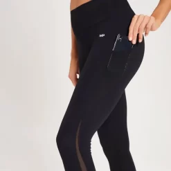 MP Women's Power Mesh Leggings - Black -Beste Sportkleding 12698380 2034929364254009