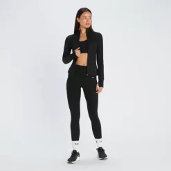 MP Vrouwen Power Mesh Slim Fit Jas - Zwart -Beste Sportkleding 12698492 1875049068006463