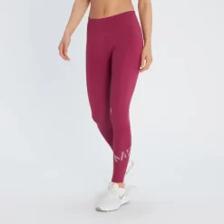 MP Essentials Sportlegging Met Print Voor Dames - Plum