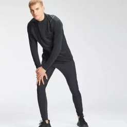 MP Velocity Shirt Met Kwartrits Voor Heren - Zwart -Beste Sportkleding 12761670 1304870011070212