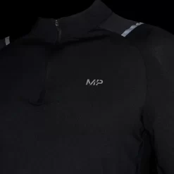 MP Velocity Shirt Met Kwartrits Voor Heren - Zwart -Beste Sportkleding 12761670 1414880640223245