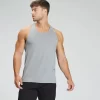 MP Men's Essentials Stringer Vest - Classic Grey Marl