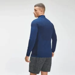 MP Men's Essential Seamless 1/4 Zip Top - Intense Blue Marl 6 MP Men's Essential Seamless 1/4 Zip Top - Intense Blue Marl -Beste Sportkleding 12763895 1764902340079466