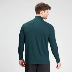 MP Men's Performance 1/4 Zip Top - Deep Teal Marl -Beste Sportkleding 12764013 1554853137317354