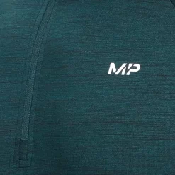 MP Men's Performance 1/4 Zip Top - Deep Teal Marl -Beste Sportkleding 12764013 1644853137371585