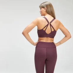 MP Power Ultra Sportbeha Voor Dames - Port/Zwart -Beste Sportkleding 12767616 1634878566234394