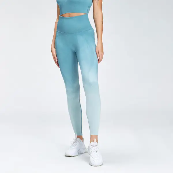 MP Vrouwen Velocity Naadloze Legging - Oceaan Blauw 1 MP Vrouwen Velocity Naadloze Legging - Oceaan Blauw