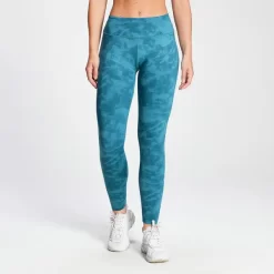 MP Women's Training Reversible Leggings - Oceaanblauw