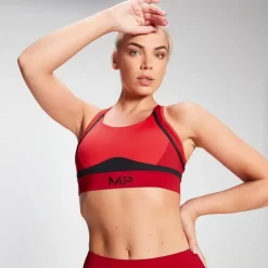 MP Women's Engage Colour Block Convertible Sports Bra - Danger/Wine -Beste Sportkleding 12783066 1604892025241935