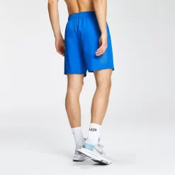 MP Heren Repeat Grafische Trainingsshorts - True Blue -Beste Sportkleding 12789156 6144870016672355