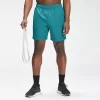 MP Men's Repeat Mark Graphic Training Shorts | Teal | MP