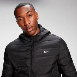 MP Men's Lightweight Hooded Packable Puffer Jacket - Black -Beste Sportkleding 12790110 1504891530042273