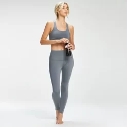 MP Dames Sportbeha Composure Twist Back - Carbongrijs -Beste Sportkleding 12856886 5435055026265930