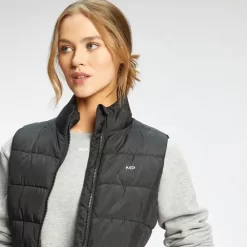 MP Outerwear Lichtgewicht Gewatteerde Bodywarmer Voor Dames - Zwart -Beste Sportkleding 12857730 1784884223802121
