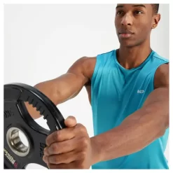 MP Training Sporthemd Met Diep Uitgesneden Armsgaten Voor Heren - Aqua -Beste Sportkleding 12962084 5855011265758377