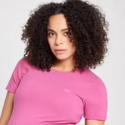 MP Power Maternity Top Met Korte Mouwen Voor Dames - Sangria -Beste Sportkleding 13028684 7524918735424964