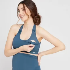 MP Power Maternity/Nursing Sportbeha - Stofblauw -Beste Sportkleding 13028732 3834918734646875