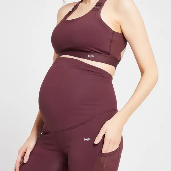 MP Power Maternity/Nursing Sportbeha - Port 4 MP Power Maternity/Nursing Sportbeha - Port - Afbeelding 4