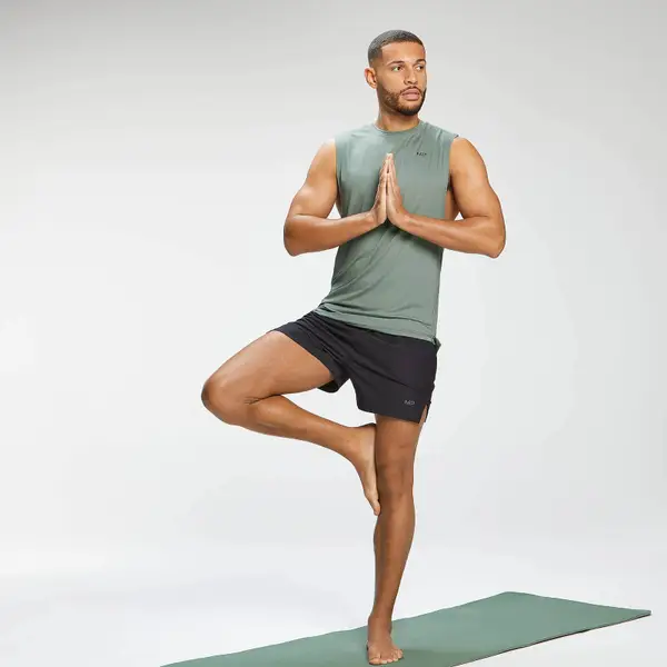 MP Composure Yoga Mat - Cactus/Koolstof 5 MP Composure Yoga Mat - Cactus/Koolstof - Afbeelding 5