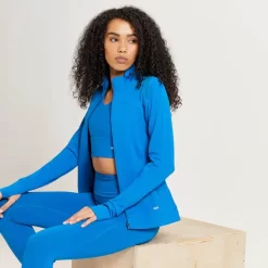 MP Power Mesh Jack Met Standaard Pasvorm Voor Dames - Echt Blauw -Beste Sportkleding 13108709 1474915095082083