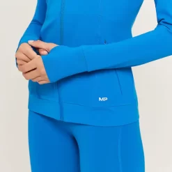 MP Power Mesh Jack Met Standaard Pasvorm Voor Dames - Echt Blauw -Beste Sportkleding 13108709 5834915095201333