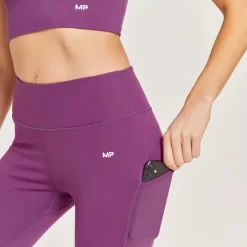 MP Power Legging Van Meshstof Voor Dames - Paars -Beste Sportkleding 13108940 1174911999158442