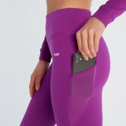 MP Power Legging Van Meshstof Voor Dames - Paars -Beste Sportkleding 13108940 2125049072986700