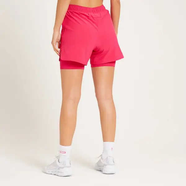 MP 2-IN-1 Sportshort Voor Dames - Magenta 3 MP 2-IN-1 Sportshort Voor Dames - Magenta - Afbeelding 3