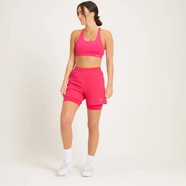 MP 2-IN-1 Sportshort Voor Dames - Magenta 2 MP 2-IN-1 Sportshort Voor Dames - Magenta - Afbeelding 2