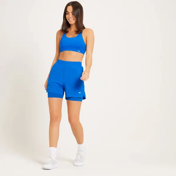 MP 2-IN-1 Sportshort Voor Dames - Echt Blauw 2 MP 2-IN-1 Sportshort Voor Dames - Echt Blauw - Afbeelding 2