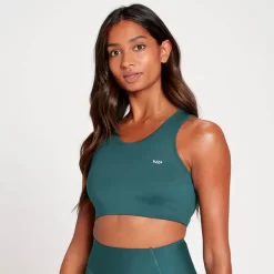 MP Sculpt Lasergesneden Sportbeha Voor Dames - Pijnboomgroen
