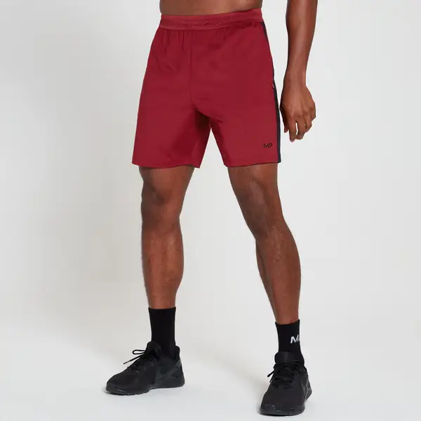 MP Tempo Short Voor Heren - Scarlet 1 MP Tempo Short Voor Heren - Scarlet