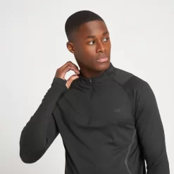 MP Velocity Ultra Shirt Met Kwartrits Voor Heren - Zwart -Beste Sportkleding 13111603 4074920554706291