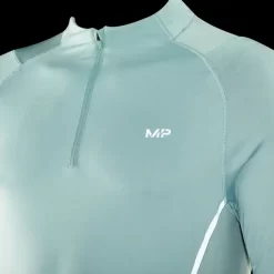 MP Velocity Ultra Shirt Met Kwartrits Voor Heren - IJsblauw -Beste Sportkleding 13111613 9204931196368181