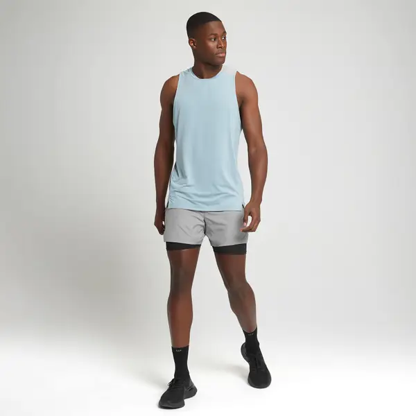 MP Velocity Ultra 2-in-1 Short Voor Heren - Stormgrijs 2 MP Velocity Ultra 2-in-1 Short Voor Heren - Stormgrijs - Afbeelding 2