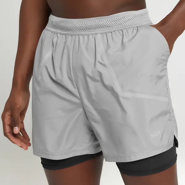 MP Velocity Ultra 2-in-1 Short Voor Heren - Stormgrijs 4 MP Velocity Ultra 2-in-1 Short Voor Heren - Stormgrijs - Afbeelding 4
