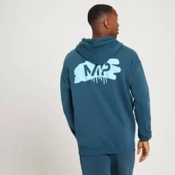 MP Adapt Hoodie Met Verwassen Finish Voor Heren - Stofblauw -Beste Sportkleding 13112523 9364933222977048