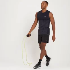 MP Naadloos Hemd Voor Heren - Zwart Gemêleerd -Beste Sportkleding 13114831 2064932687873330