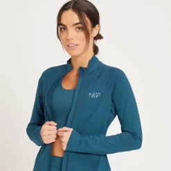 MP Tempo Trainingsjack Voor Dames - Stofblauw -Beste Sportkleding 13116824 1384912777823226