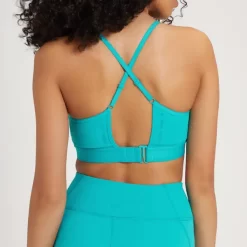 MP Power Ultra Sportbeha Met Bandjes - Laguneblauw