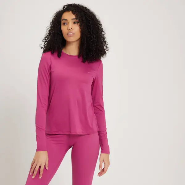 MP Power Ultra T-shirt Met Lange Mouwen Voor Dames - Sangria