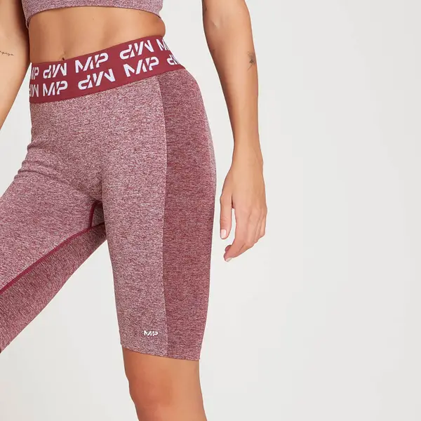 MP Curve Fietsshort Voor Dames - Bordeauxrood 3 MP Curve Fietsshort Voor Dames - Bordeauxrood - Afbeelding 3