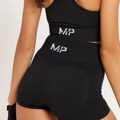 MP Curve Booty Short Met Hoge Taille Voor Dames - Zwart -Beste Sportkleding 13121305 6004915096064952