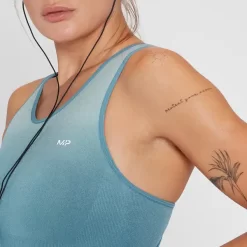 MP Velocity Ultra Naadloze Sportbeha Voor Dames - Steenblauw -Beste Sportkleding 13122773 4204911984429093