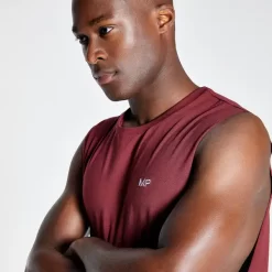 MP Men's Essentials Drirelease Drop Armhole Tank Top - Merlot -Beste Sportkleding 13134044 8164901049559017